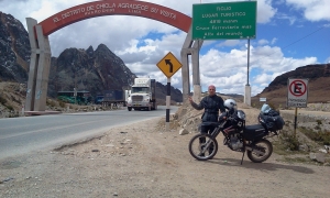 Tag 10 - 5. Motorrad Etappe  Lima -> Ticlio Pass (4818 m) -> San Ramón